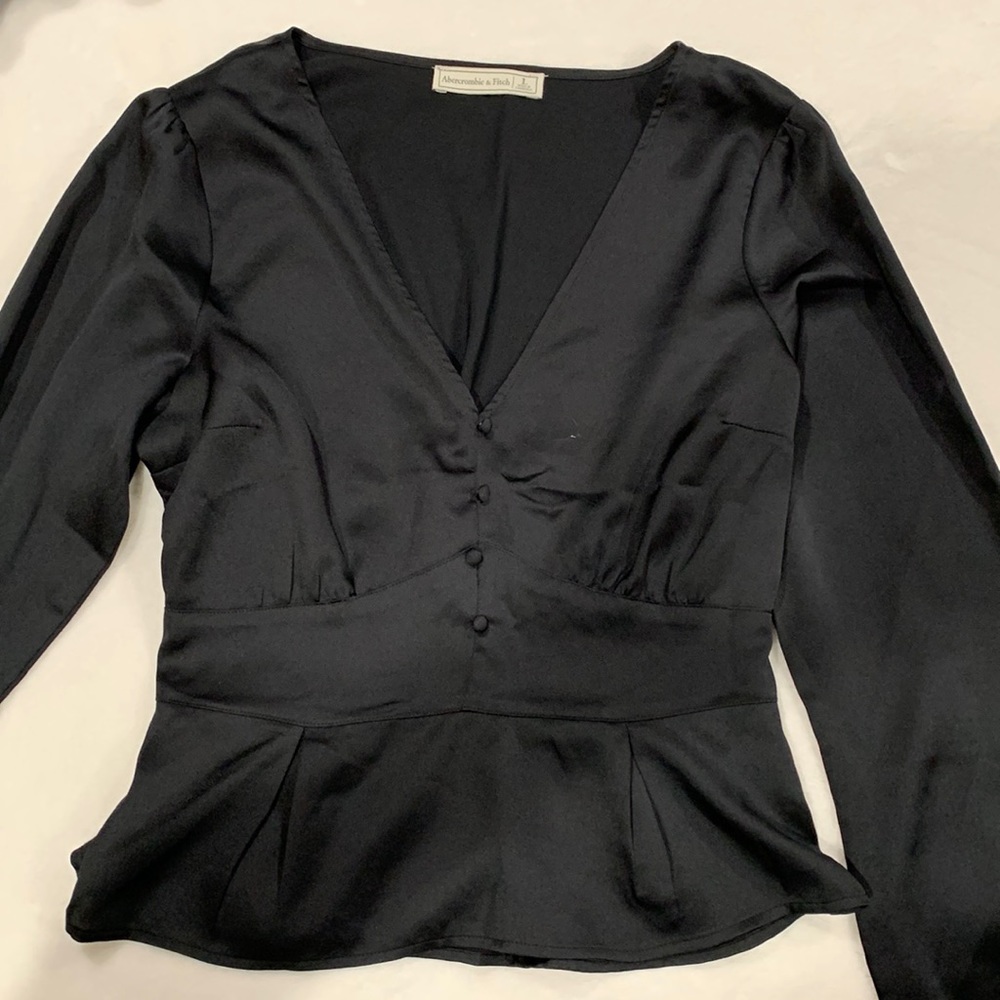 Abercrombie and Fitch blouse in black